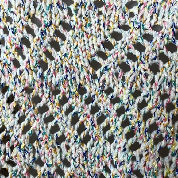 Free People Leilani Knit Pullover In Cupcake Combo NWT size Medium - Picture 4 of 11